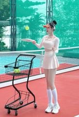 Áo Tập Gym Yoga Nữ UNIQ Cool Peel Tay Dài Xỏ Ngón