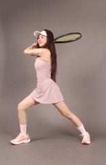Set Váy Pickleball Nữ UNIQ Cool Peel Dáng Suông Khóa Kéo
