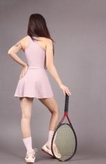 Set Váy Pickleball Nữ UNIQ Cool Peel Dáng Suông Khóa Kéo