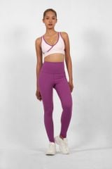 Bộ Đồ Tập Gym Yoga Nữ UNIQ Cool Peel - Áo Vạt Chéo & Quần Legging Cạp Cao
