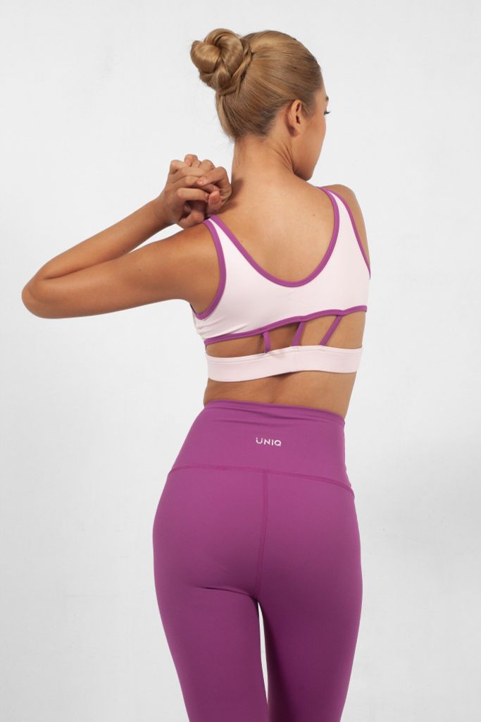 Áo Tập Gym Yoga Nữ UNIQ Cool Peel Vạt Chéo