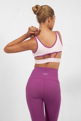 Áo Tập Gym Yoga Nữ UNIQ Cool Peel Vạt Chéo