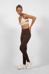 UniqFit Set Tập Thể Thao Cool Peel Áo Vạt Chéo và Legging Cạp Cao