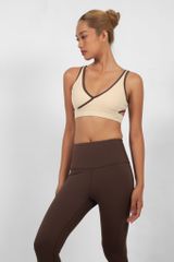 Áo Tập Gym Yoga Nữ UNIQ Cool Peel Vạt Chéo