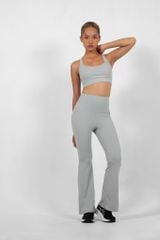 UniqFit Set Tập Thể Thao Cool Peel Dây Đan và Legging Ống Loe