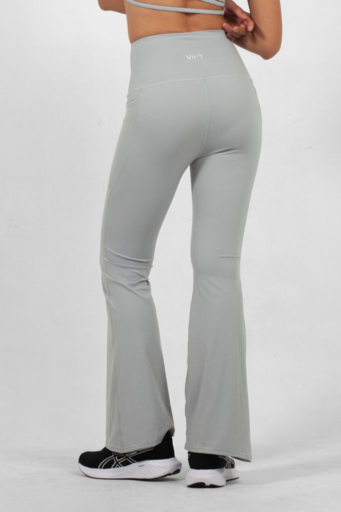 Quần Legging Gym Yoga Nữ UNIQ Cool Peel Cạp Cao Ống Loe