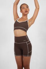 Áo Tập Gym Yoga Nữ UNIQ Cool Peel Cổ Tim Lưng Chữ X Viền