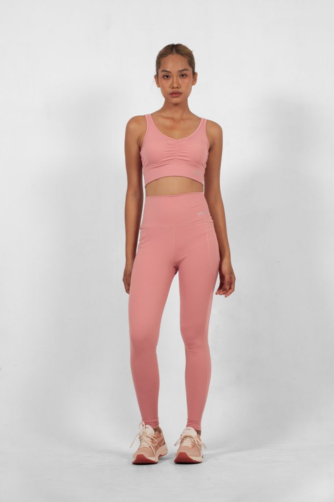 Quần Legging Gym Yoga Nữ UNIQ Cool Peel Cạp Cao Có Túi