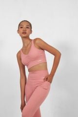 Áo Tập Gym Yoga Nữ UNIQ Cool Peel Nhún Ngực