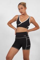 Quần Legging Đùi Gym Yoga Nữ UNIQ Cool Peel Cạp Cao