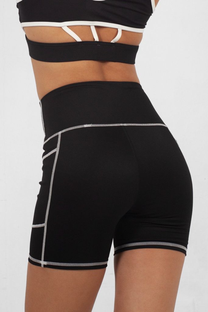 Quần Legging Đùi Gym Yoga Nữ UNIQ Cool Peel Cạp Cao
