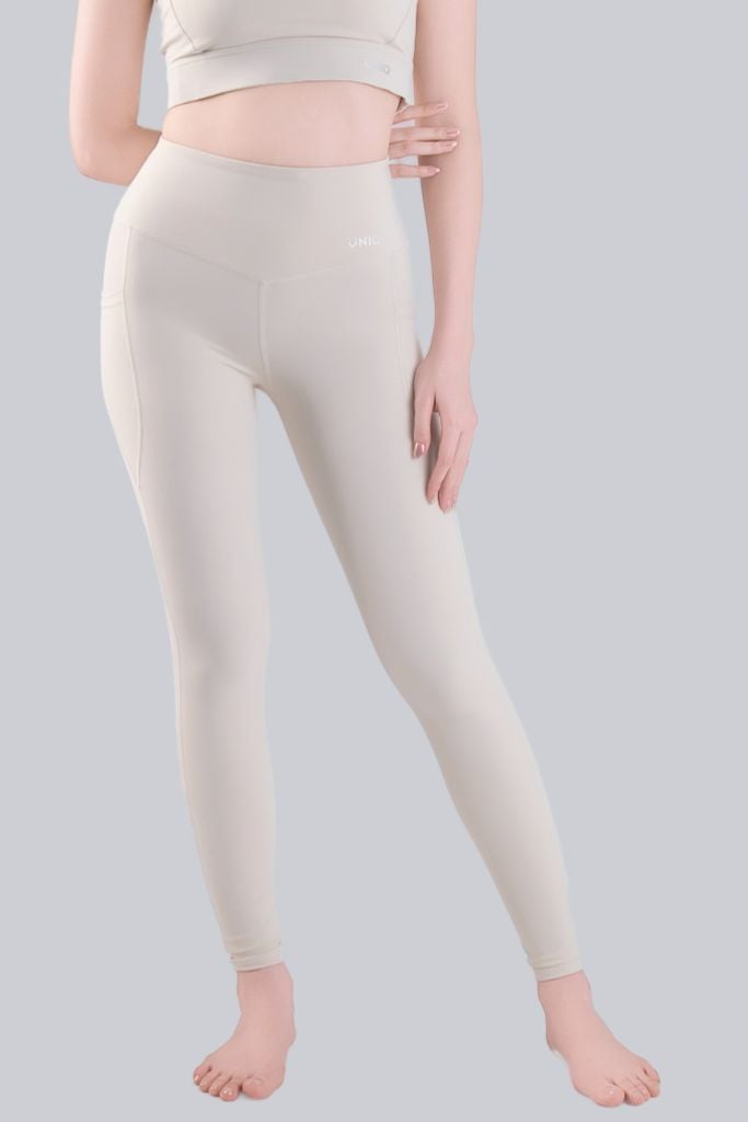 Quần Legging Gym Yoga Nữ UNIQ Cool Peel Cạp Cao FL13