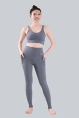 Áo Tập Gym Yoga Nữ UNIQ Cool Peel Nhún Ngực