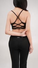 Áo Tập Gym Yoga Nữ UNIQ Cool Peel Hai Dây Lưng Đan Chéo