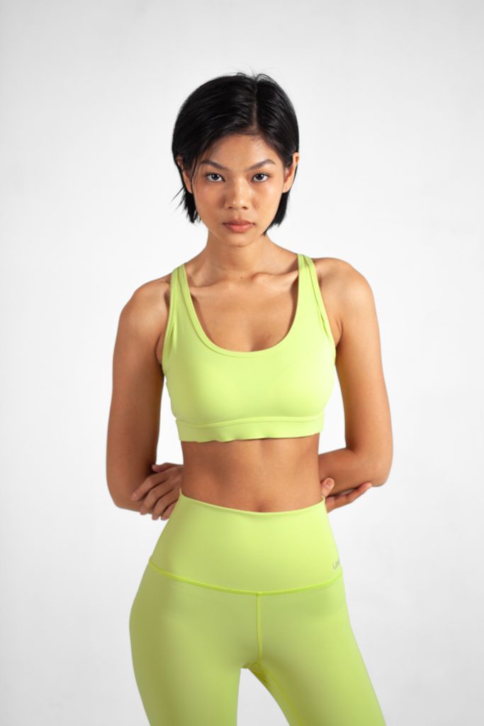 Bộ Đồ Tập Gym Yoga Nữ UNIQ Cool Peel - Áo Racerback & Quần Legging Đùi