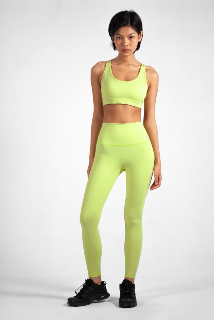 Quần Legging Gym Yoga Nữ UNIQ Cool Peel Basic Cạp Vừa