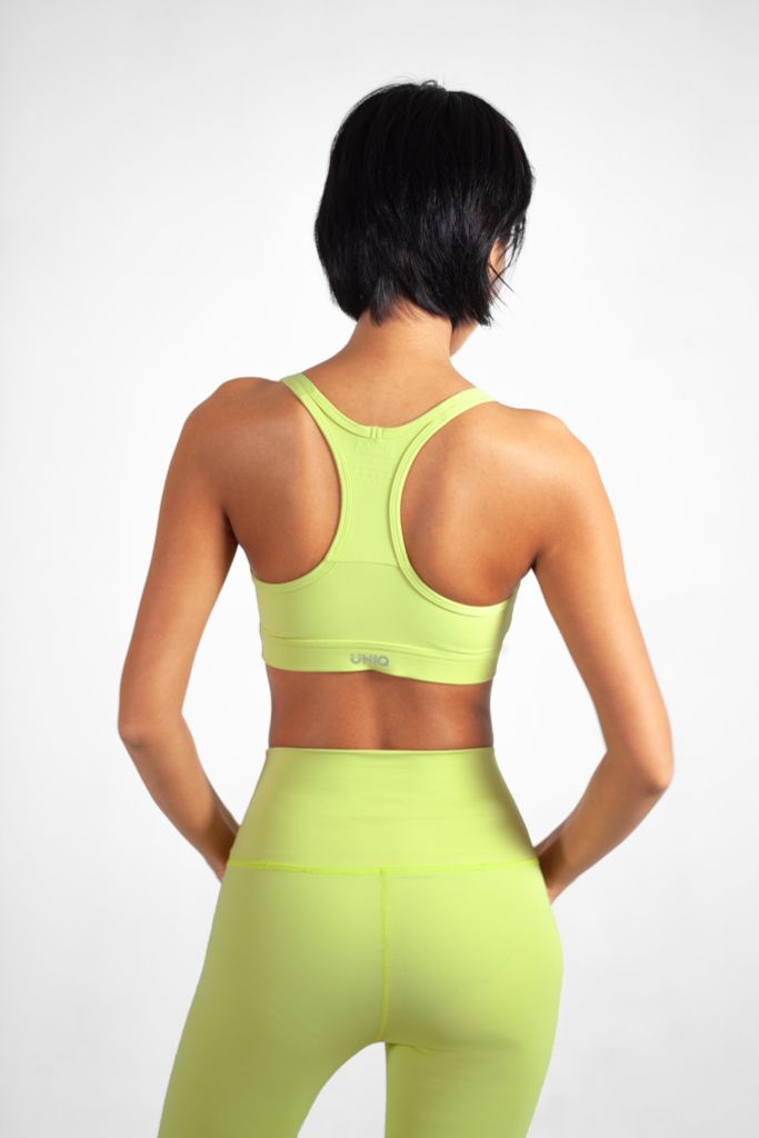 Bộ Đồ Tập Gym Yoga Nữ UNIQ Cool Peel - Áo Racerback & Quần Legging Dài