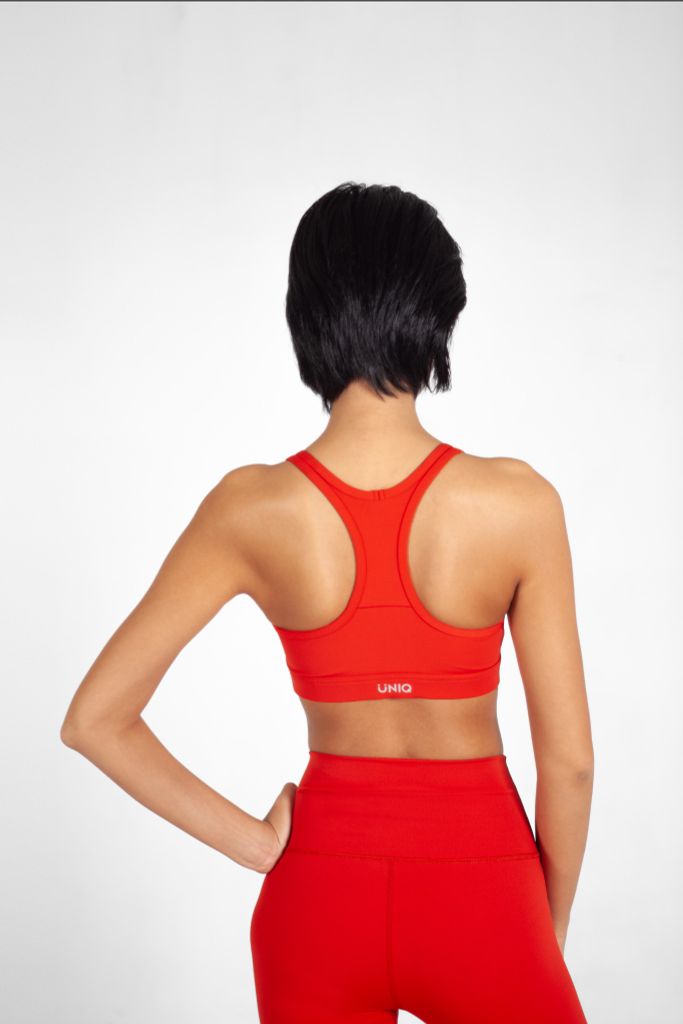 Bộ Đồ Tập Gym Yoga Nữ UNIQ Cool Peel - Áo Racerback & Quần Legging Đùi