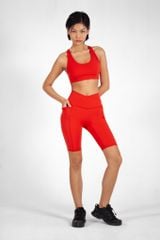 UniqFit | Áo Tập Nữ UNIQ Cool Peel Racerback - Đỏ