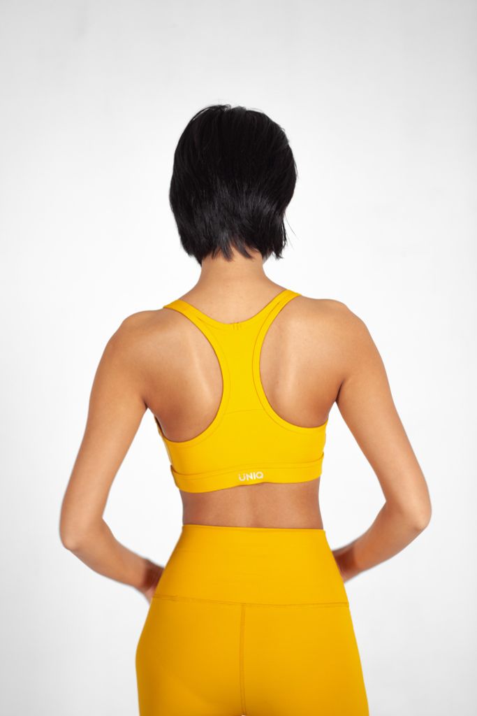 Bộ Đồ Tập Gym Yoga Nữ UNIQ Cool Peel - Áo Racerback & Quần Legging Đùi