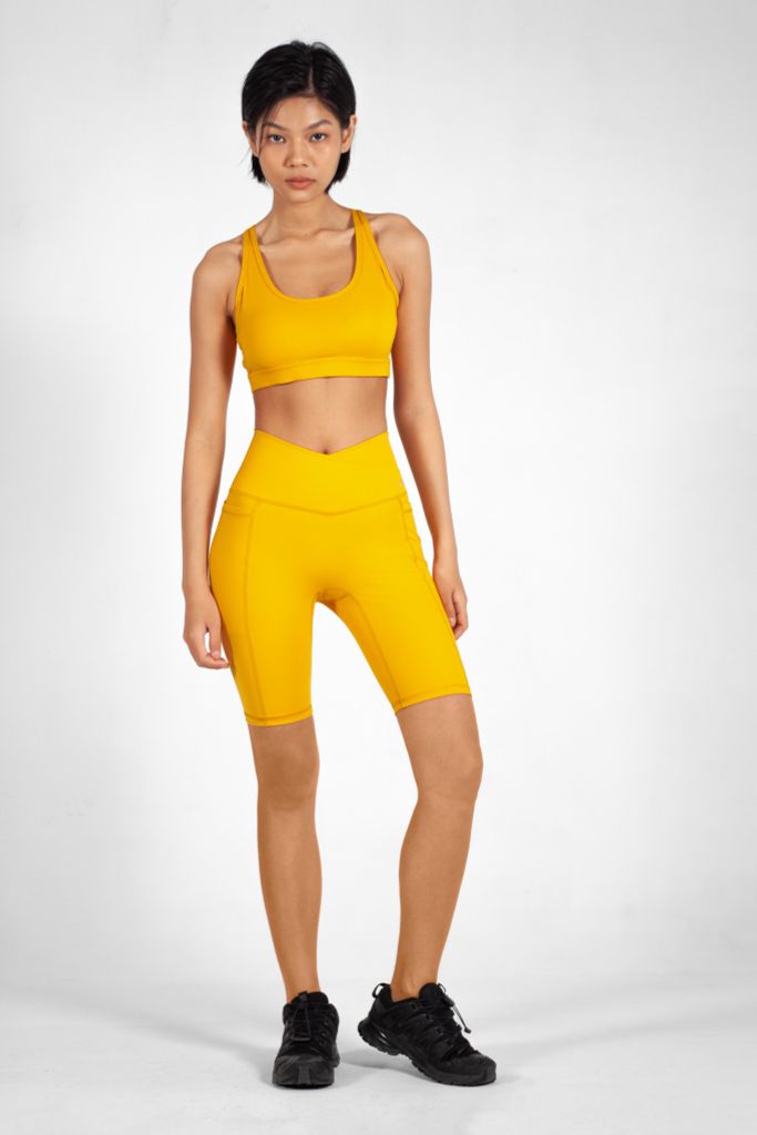 Bộ Đồ Tập Gym Yoga Nữ UNIQ Cool Peel - Áo Racerback & Quần Legging Đùi