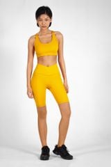 Bộ Đồ Tập Gym Yoga Nữ UNIQ Cool Peel - Áo Racerback & Quần Legging Đùi