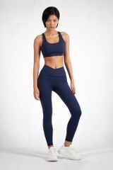 Bộ Đồ Tập Gym Yoga Nữ UNIQ Cool Peel - Áo Spider & Quần Legging Cạp Chéo
