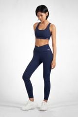 Bộ Đồ Tập Gym Yoga Nữ UNIQ Cool Peel - Áo Spider & Quần Legging Cạp Chéo