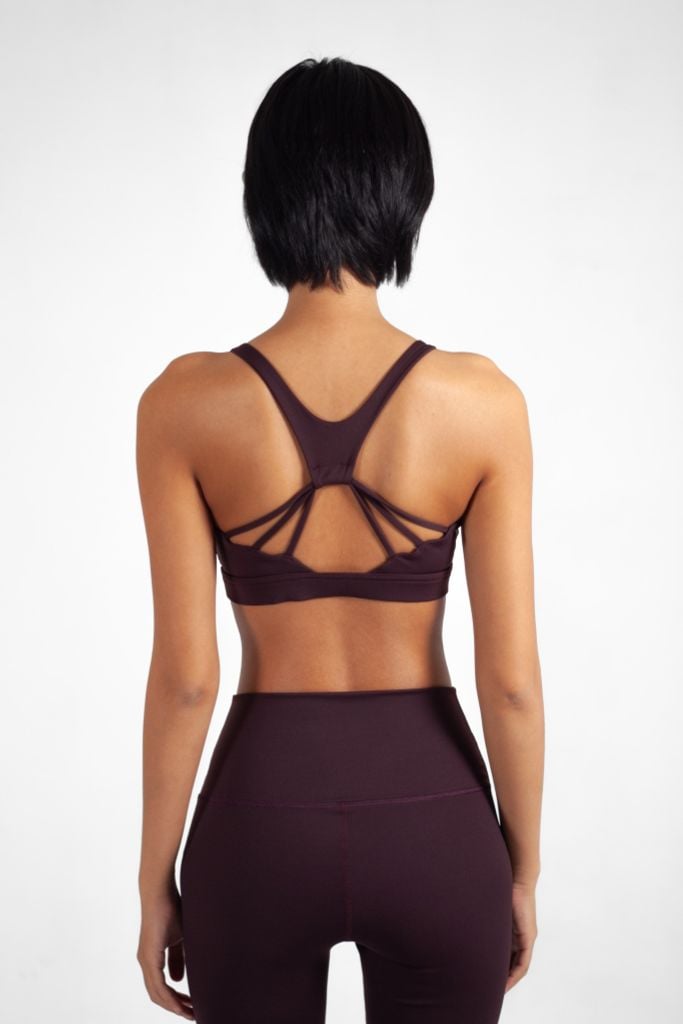Bộ Đồ Tập Gym Yoga Nữ UNIQ Cool Peel - Áo Spider & Quần Legging Cạp Chéo