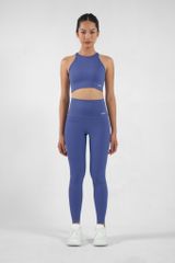 UniqFit Quần Legging Cạp Cao Nữ Cool Peel Xanh Tím