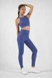 Bộ Đồ Tập Gym Yoga Nữ UNIQ Cool Peel - Áo Cổ Cao & Quần Legging Cạp Cao