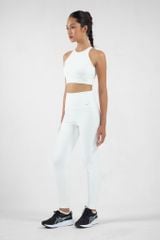 Bộ Đồ Tập Gym Yoga Nữ UNIQ Cool Peel - Áo Cổ Cao & Quần Legging Cạp Cao