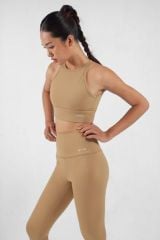 Áo Tập Gym Yoga Nữ UNIQ Cool Peel Cổ Cao