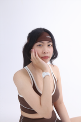 Băng Đô Thể Thao UNIQ Thâm Hút Mồ Hôi Thêu Logo
