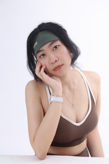 Băng Đô Thể Thao UNIQ Thâm Hút Mồ Hôi Thêu Logo