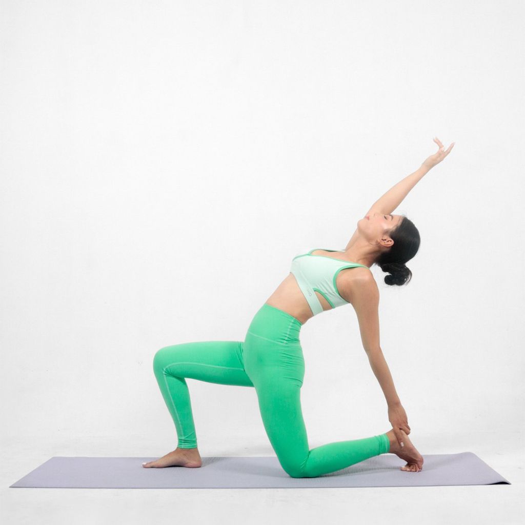 Áo Tập Gym Yoga Nữ UNIQ Cool Peel Vạt Chéo