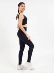 Bộ Đồ Tập Gym Yoga Nữ UNIQ Cool Peel - Áo Viền Sóng & Quần Legging Viền Sóng