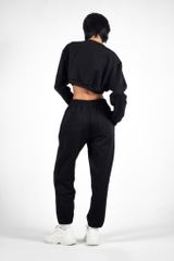 Quần Jogger Nữ UNIQ Vải Nỉ Ống Vừa