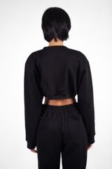 Áo Croptop Nữ UNIQ Vải Nỉ Cổ Chữ V