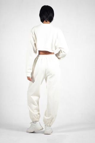 Soft Puffer Pant White