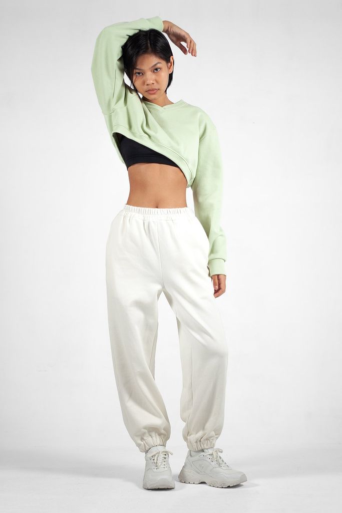 Quần Sweatpant Nữ UNIQ Vải Nỉ Ống Rộng