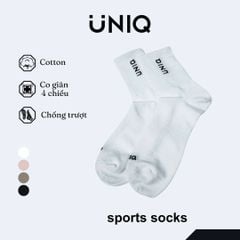 Tất Thể Thao UNIQ Cổ Cao Mềm Mại Thoáng Khí