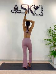 Quần Legging Gym Yoga Nữ UNIQ Cool Peel Cạp Cao Ống Loe