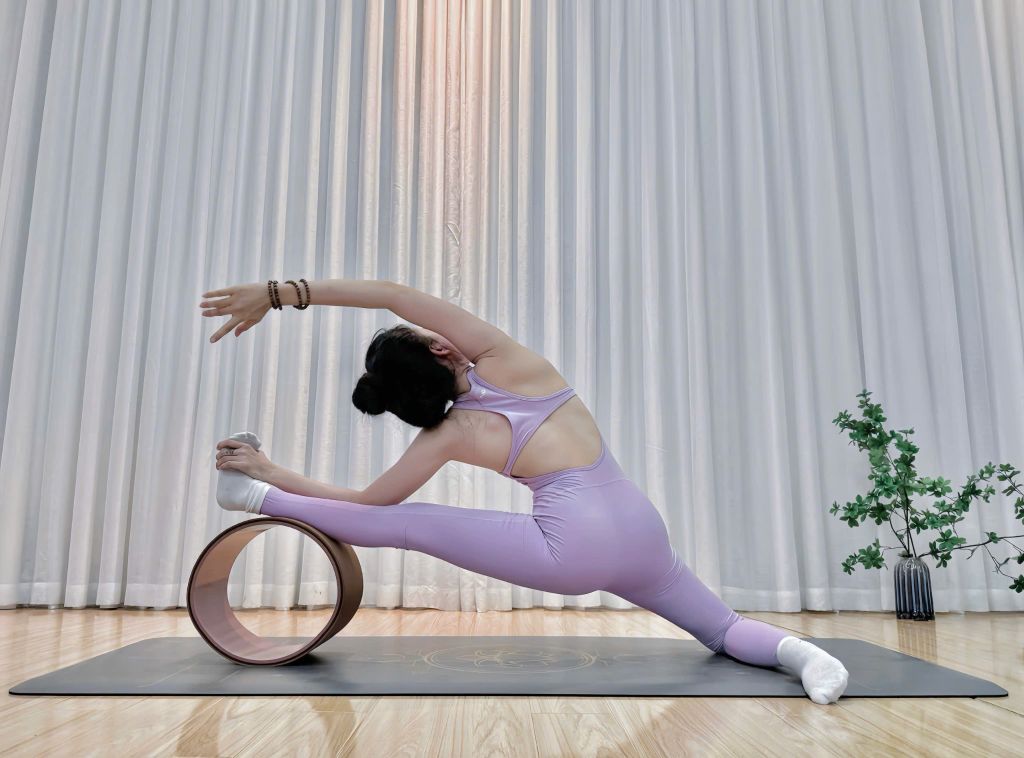 Jumpsuit Dài Gym Yoga Nữ UNIQ Cool Peel Khoét Lưng Chữ X