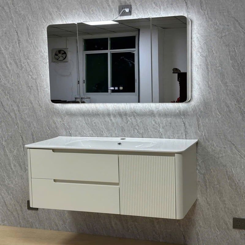  Bộ tủ chậu nhựa PVC cao cấp Dosho T20T - 100 