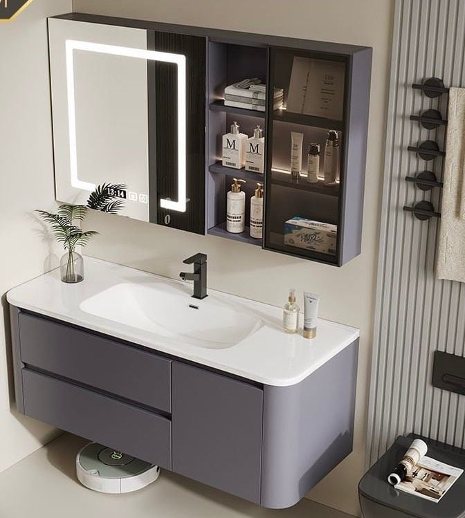  Bộ tủ chậu nhựa PVC cao cấp Dosho T08X-100 