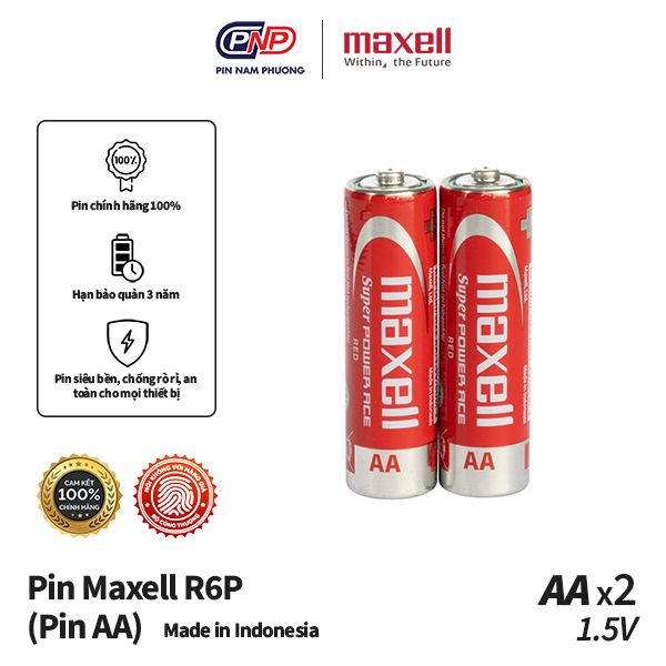Pin Maxell R6P(AR) AA 4P – NP Battery