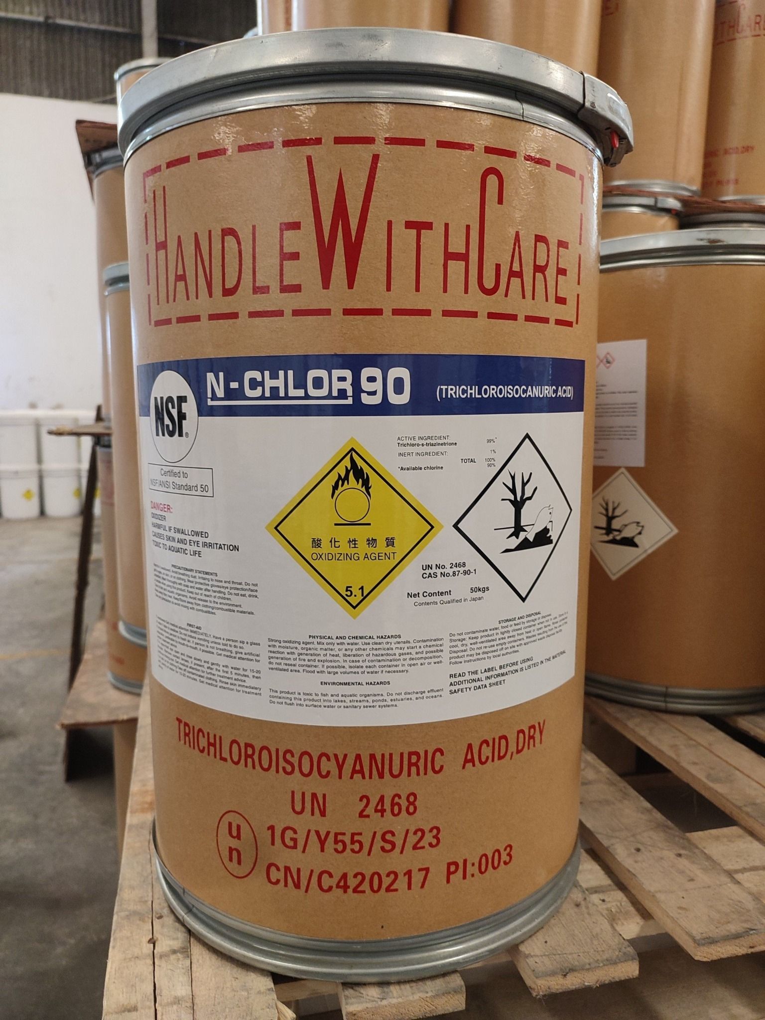  CHLORINE 90% BỘT SHIKOKU NHẬT 