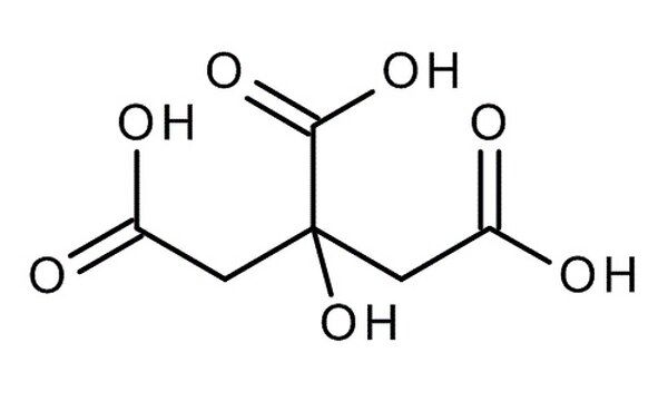  Citric acid anhydrous for synthesis 