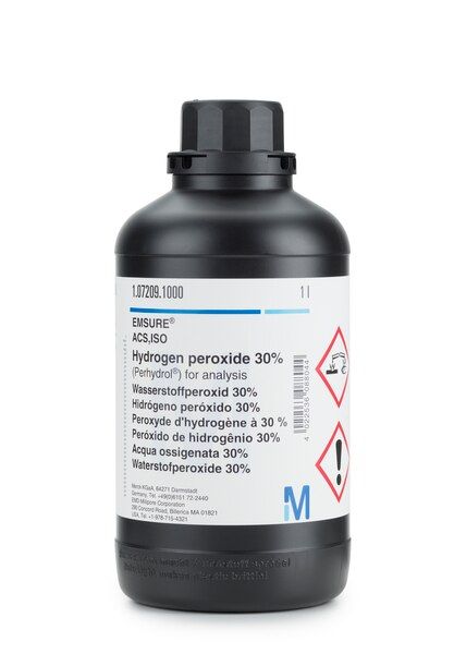  Hydrogen peroxide 30% (H2O2) EMSURE® dùng cho phân tích, đáp ứng tiêu chuẩn ISO 